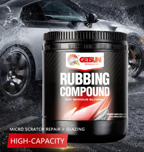 rubbing compound for cars bottle