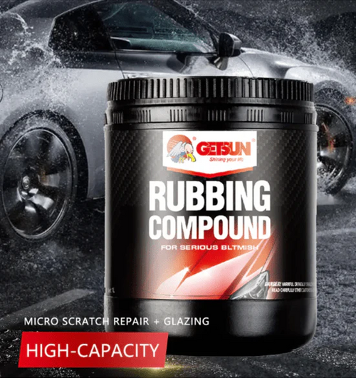 rubbing compound for cars bottle