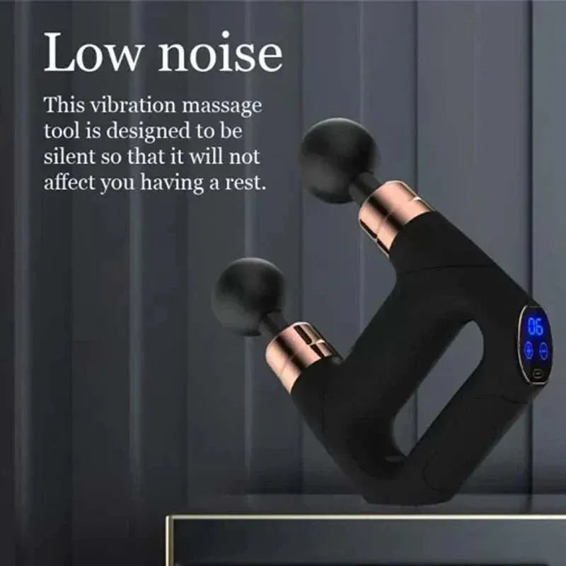 4 Heads Rechargeable Massage Gun Ⓢ