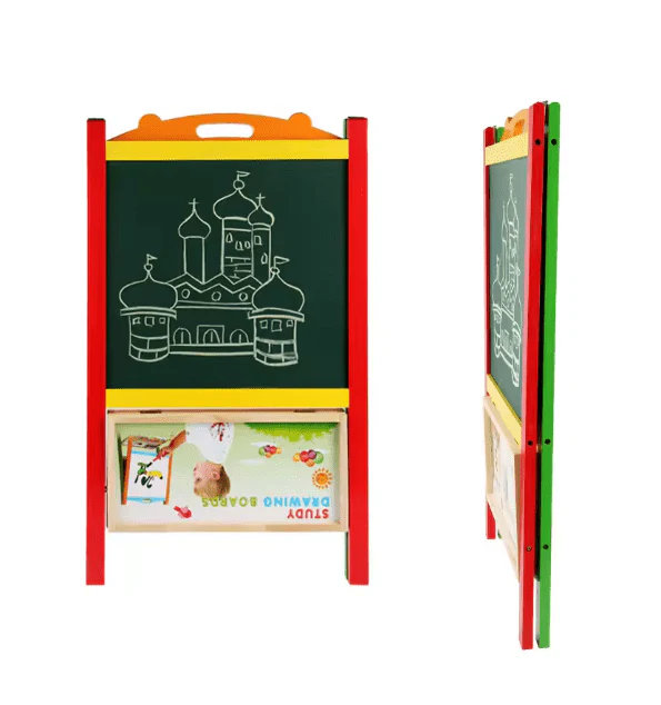  easel for kids chalkboard side