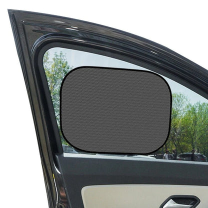 Car Sunshade Electrostatic Barrier installed on side window 