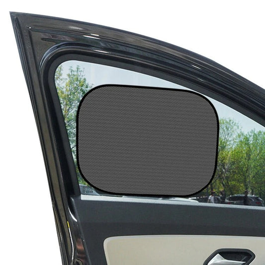 Car Sunshade Electrostatic Barrier installed on side window 