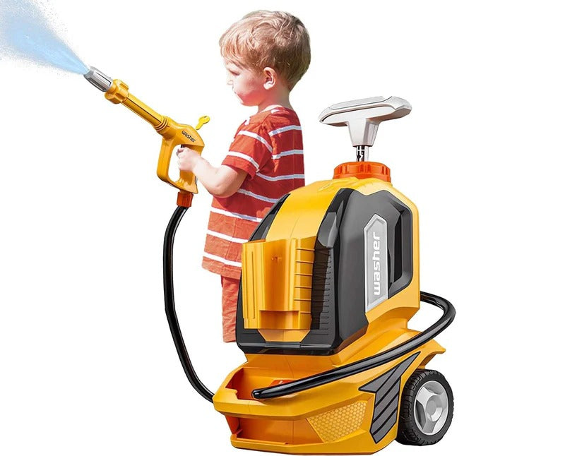 Kids Car Wash Toy full set with sprayer and sponge
