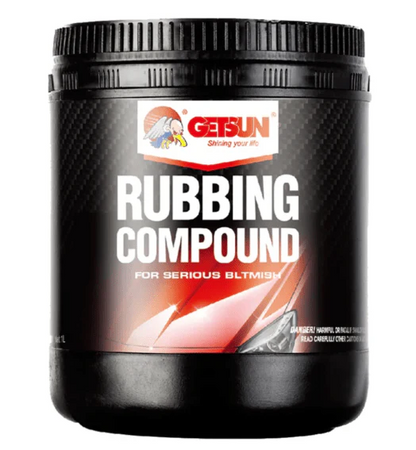 rubbing compound for cars label
