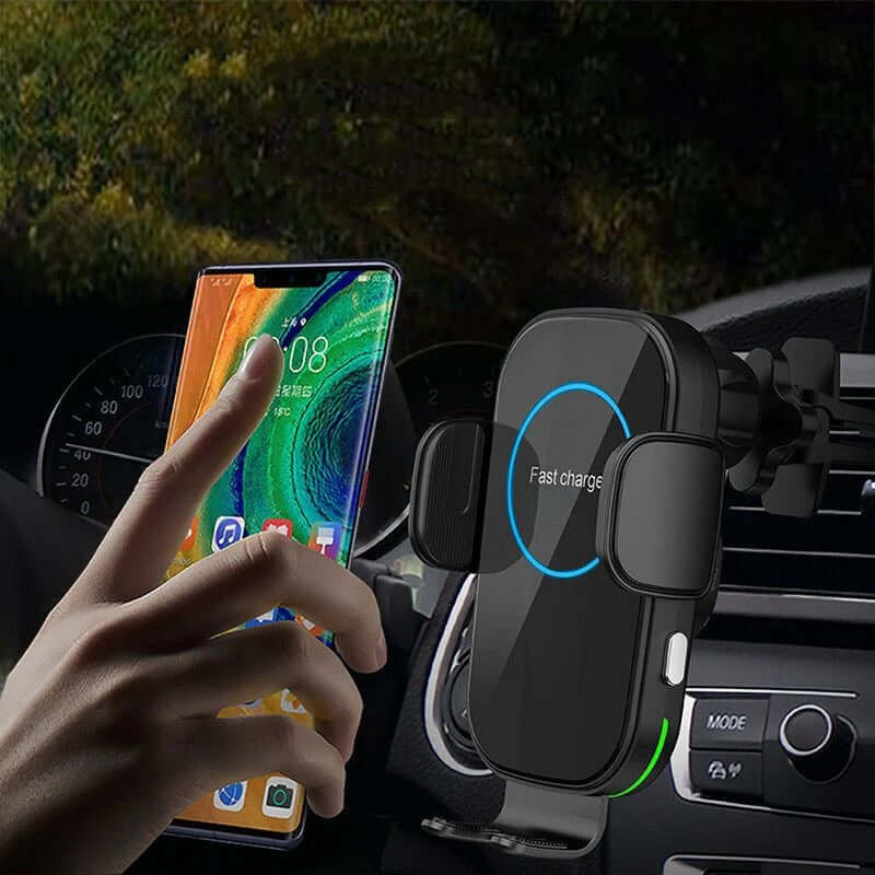 wireless car charger mount installation