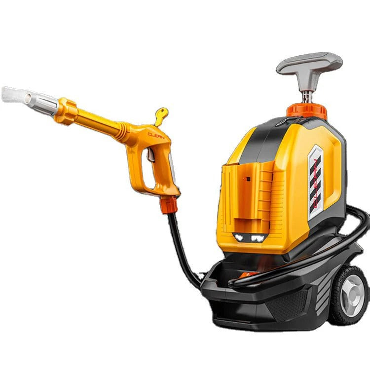 Kids Car Wash Toy child spraying water outdoors