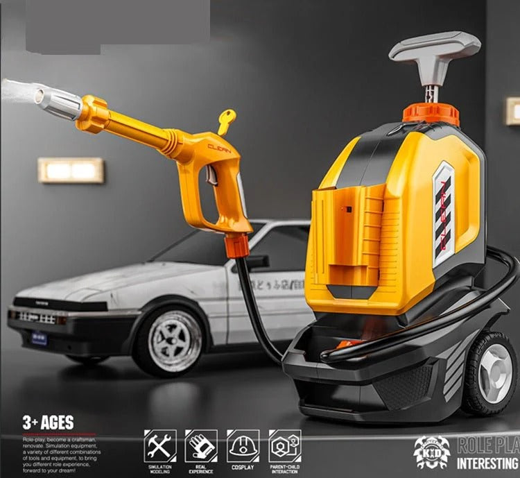 Kids Car Wash Toy close-up of pressure sprayer