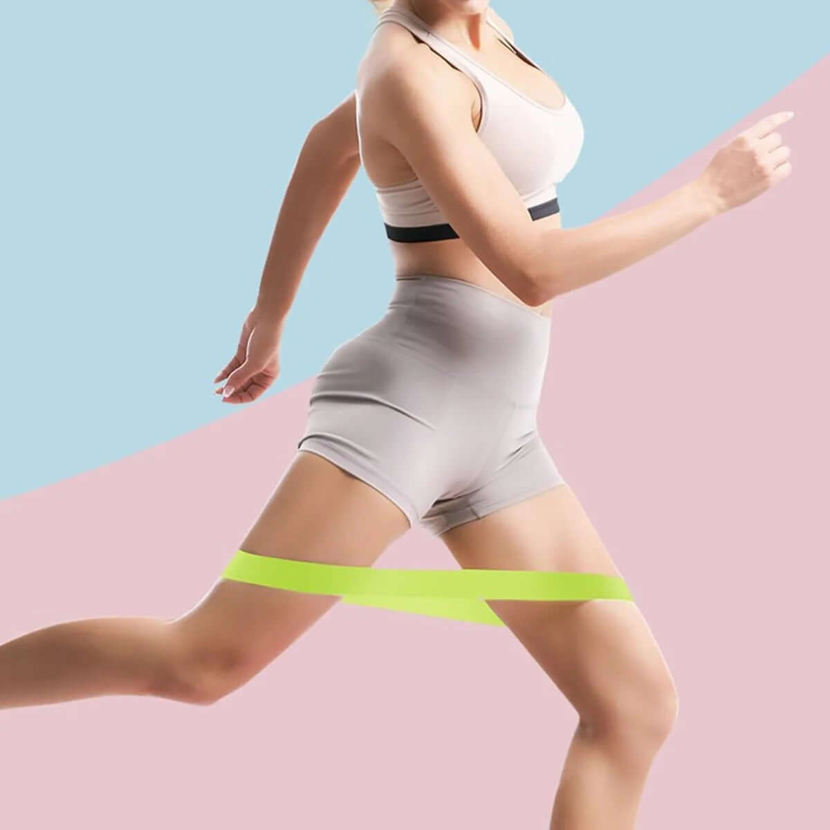 exercise resistance belt for legs training