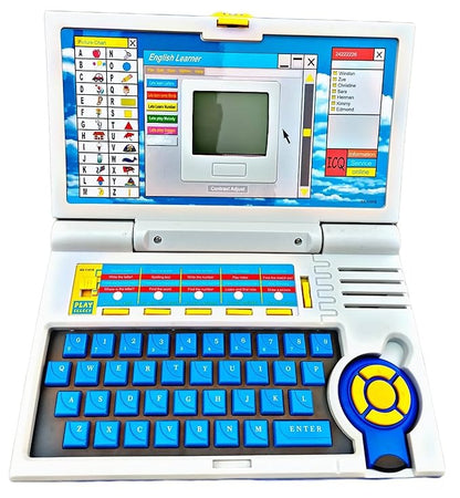 Kids English Learning Laptop complete product view