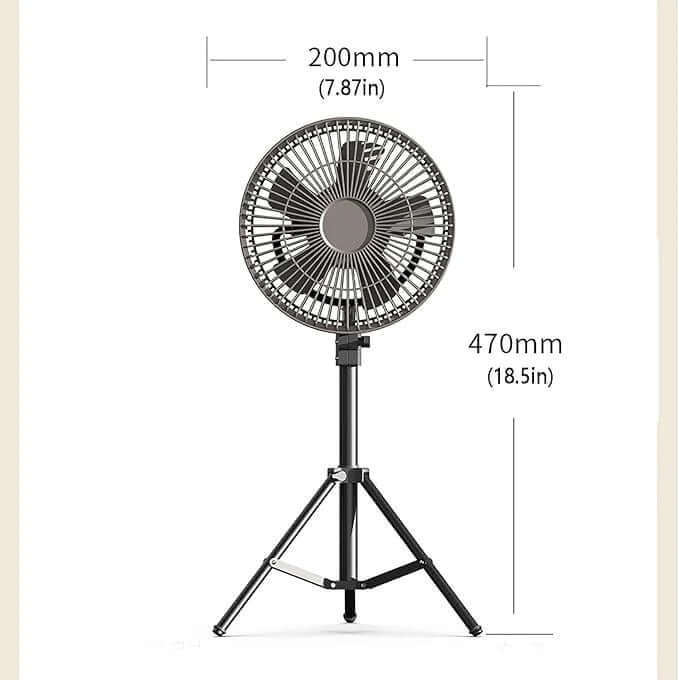 outdoor camping fan different colors