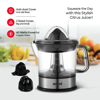 Sanford Adjustable Pulp Citrus Juicer