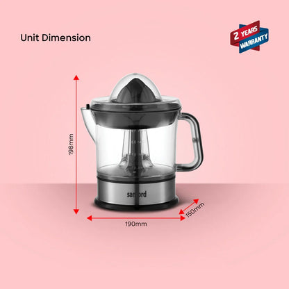 Sanford Adjustable Pulp Citrus Juicer