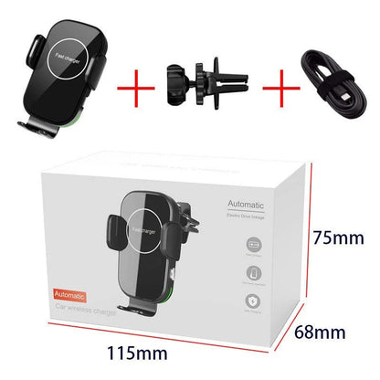 wireless car charger mount side view