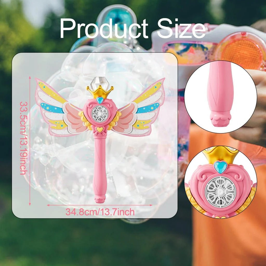 Bubble Wand Toy for Kids full product and packaging view