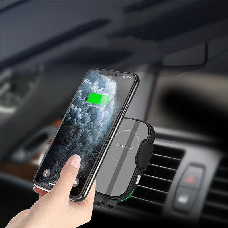 wireless car charger mount full kit