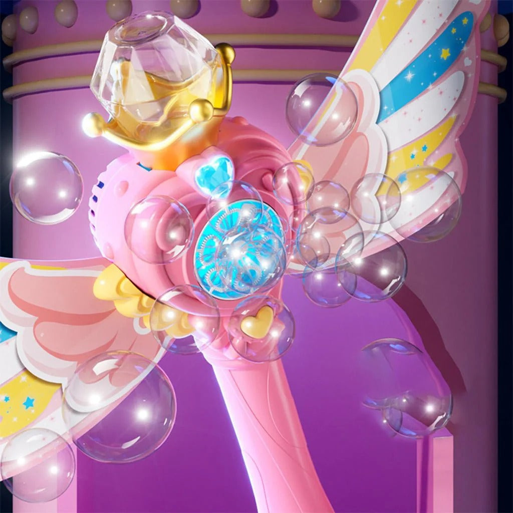 Bubble Wand Toy for Kids easy grip handle for small hands