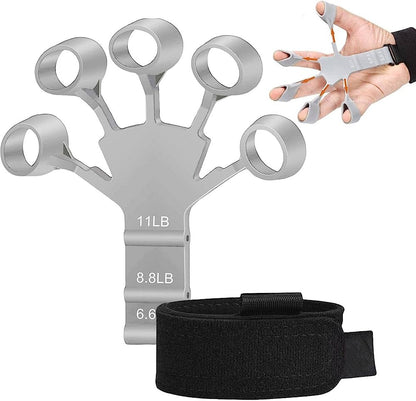 Finger Grip Strengthener packaging and full set