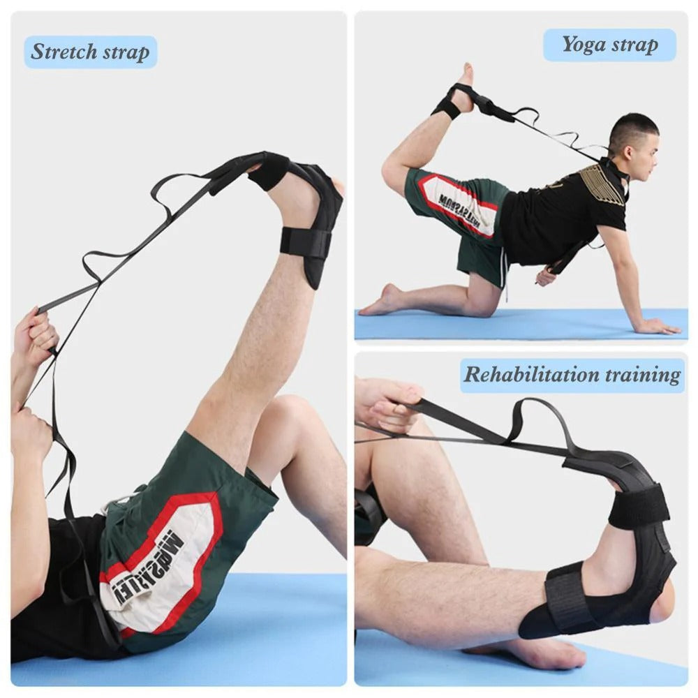 Plantar Fasciitis Stretching Strap close-up of loops