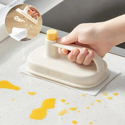 Disposable Magic Cleaning Brush attaching disposable rag refill
