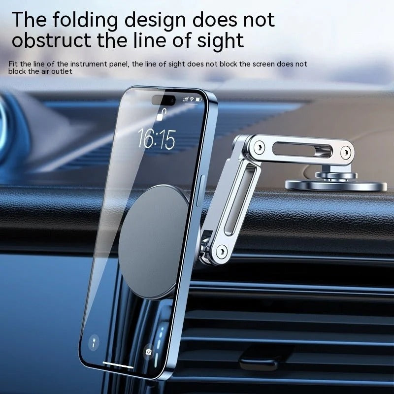 magnetic car phone holder in car