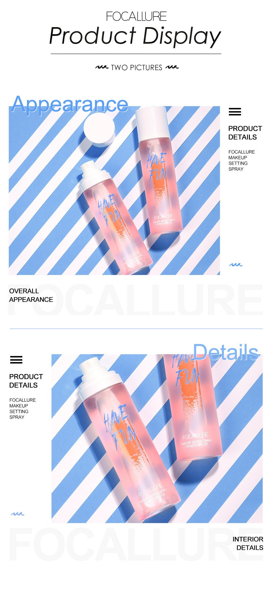Makeup Mist Spray Long Lasting Smear-proof Makeup